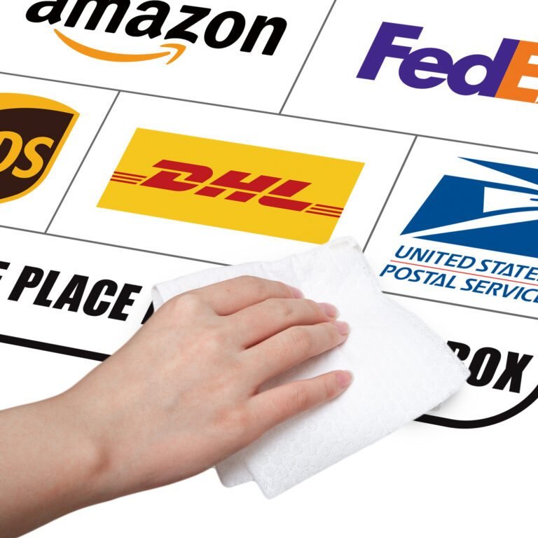 PACKAGE DELIVERY SIGN STICKERS - Feliluke® Package Delivery Box |Secure ...