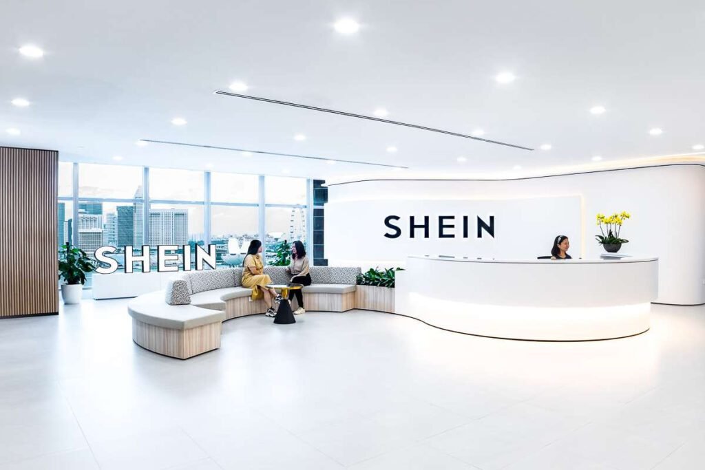 la nuova sede centrale di shein a Singapore