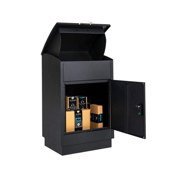 Pre-Assembled Package Lock Box with Lift-Top