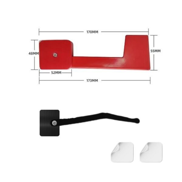 Self Adhesive Mailbox Flag and Mailbox Clip - Image 2